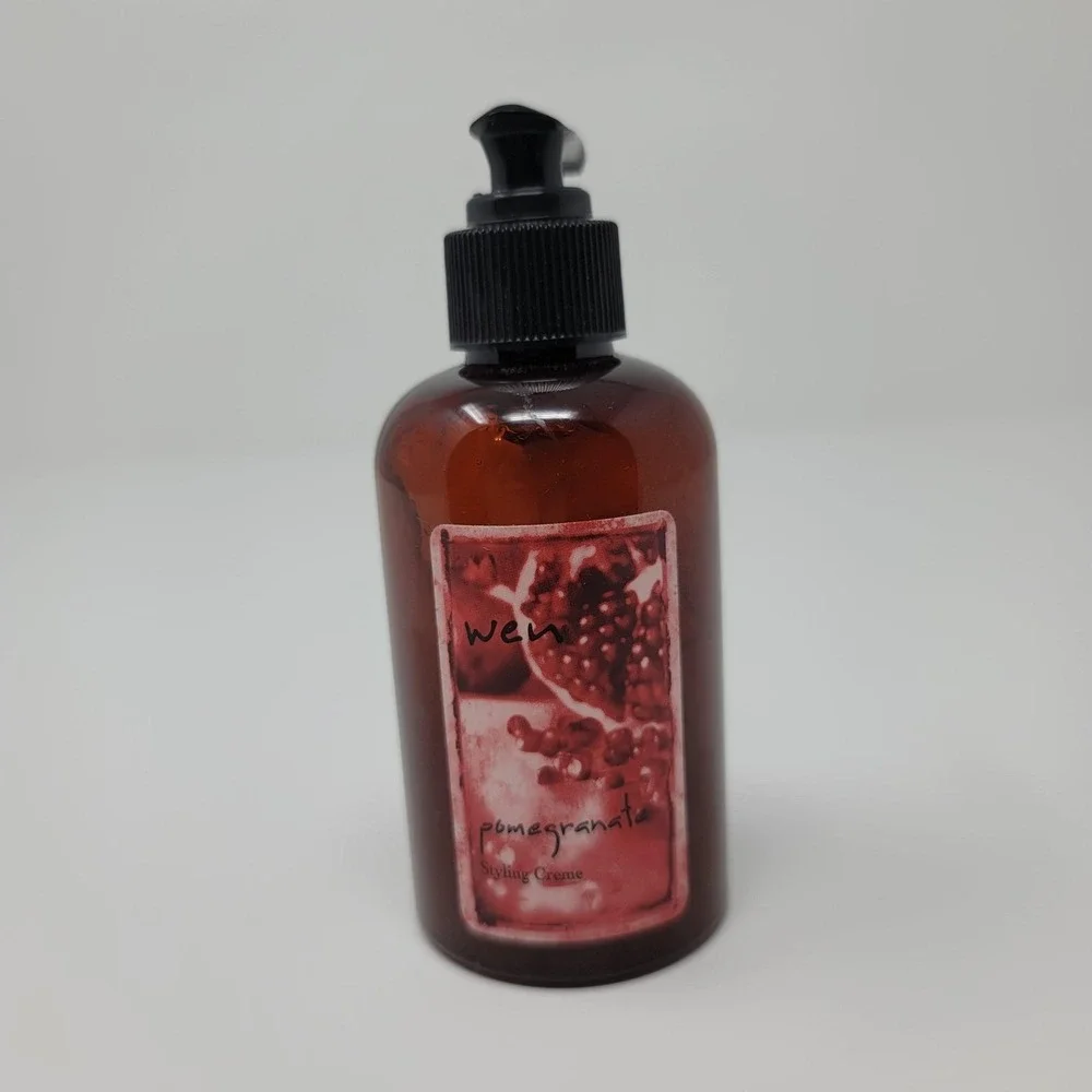WEN Chaz Dean Pomegranate Styling Creme 6 Fl Oz Nourishing Hair Care Treatment